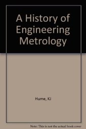 book A History of Engineering Metrology