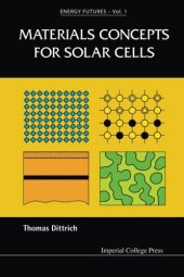 book Materials Concepts for Solar Cells