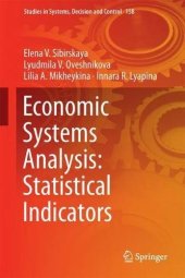 book Economic Systems Analysis: Statistical Indicators