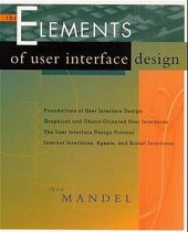 book The Elements of User Interface Design