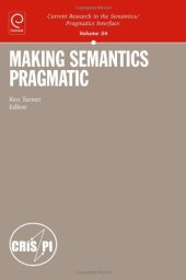 book Making Semantics Pragmatic