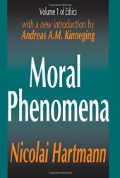 book Ethics, Vol. 1: Moral Phenomena