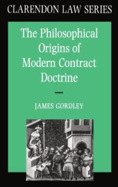 book The Philosophical Origins of Modern Contract Doctrine