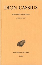 book Dion Cassius: Histoire romaine. Livres 36 & 37