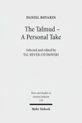 book The Talmud - A Personal Take: Selected Essays