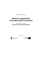 book Wybrane zagadnienia Termodynamiki Technicznej