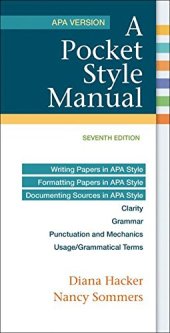 book A Pocket Style Manual, APA Version