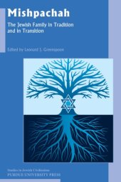 book Mishpachah: The Jewish Family in Tradition and in Transition