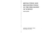 book Revolutions and Reconstructions in the Philosophy of Science