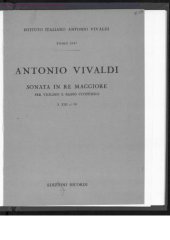 book Sonata in re maggiore