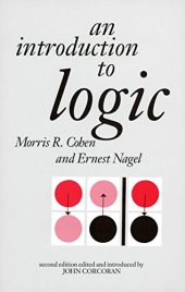 book An Introduction to Logic