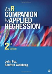 book An R Companion to Applied Regression