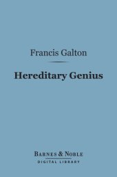 book Hereditary Genius