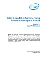 book Intel® 64 and IA-32 Architectures Software Developer’s Manual, Volume 1: Basic Architecture