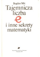 book Tajemnicza liczba e i inne sekrety matematyki