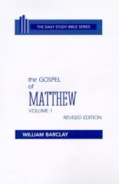 book The Gospel of Matthew: Chapters 1 to 10