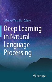 book Deep Learning in Natural Language Processing