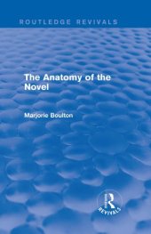 book The Anatomy of the Novel