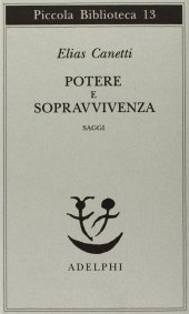 book Potere e sopravvivenza. Saggi