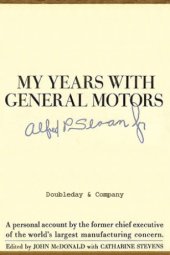 book My years with General Motors