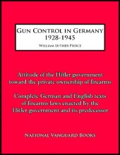 book Gun Control in National Socialist Germany, 1928-1945