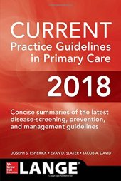 book CURRENT Practice Guidelines in Primary Care 2018