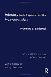 book Intimacy and Separateness in Psychoanalysis