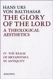 book The Glory of the Lord, Vol. 4