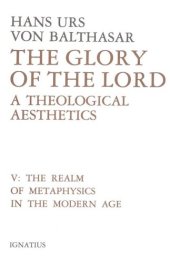 book The Glory of the Lord, Vol. 5