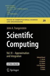 book Scientific Computing: Approximation and Integration