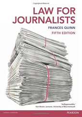 book Law for Journalists: Uk Edition