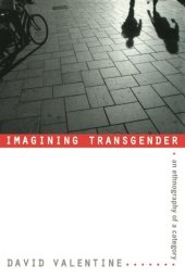 book Imagining Transgender: An Ethnography of a Category