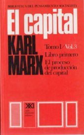 book El capital : crítica de la economía política