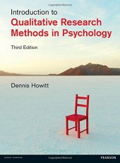 book Introduction to Qualitative Research Methods in Psychology