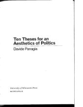 book Ten Theses for an Aesthetics of Politics