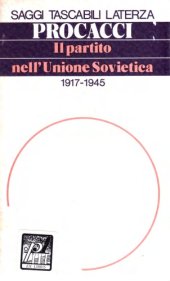 book Il partito nell’Unione Sovietica 1917-1945