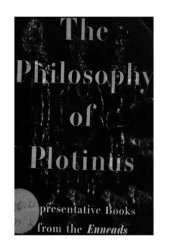 book The Philosophy of Plotinus - Representative Books from the "Enneads"