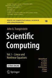 book Scientific Computing: Linear and Nonlinear Equations