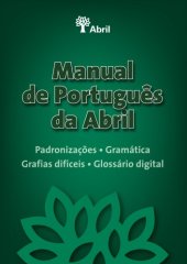 book Manual de Português da Abril