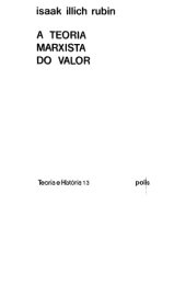 book Teoria marxista do valor