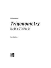 book Trigonometry demystified