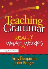 book Teaching Grammar: What Really Works