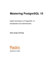 book Mastering PostgreSQL 10