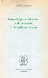 book Cosmologia e filosofia nel pensiero di Giordano Bruno