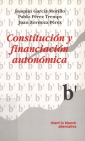 book Constitución y financiación autonómica