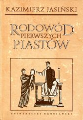 book Rodowód pierwszych Piastów