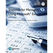 book Statistics for Managers Using Microsoft Excel