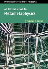 book An introduction to metametaphysics