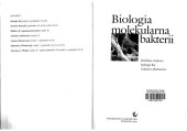 book Biologia molekularna bakterii