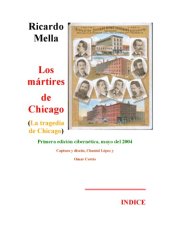 book Los mártires de Chicago (la tragedia de Chicago)